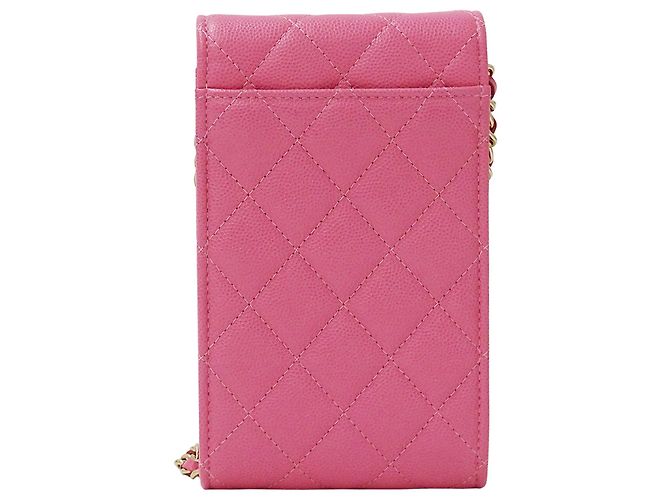 Borsa a mano Chanel Matelassé rosa - vista 2