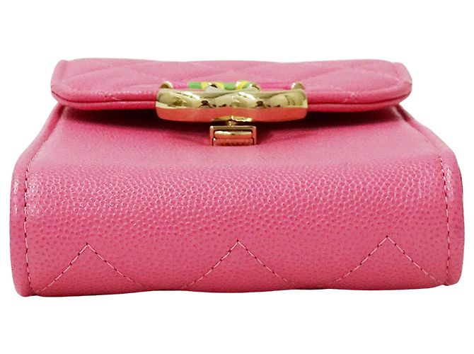 Borsa a mano Chanel Matelassé rosa - vista 3