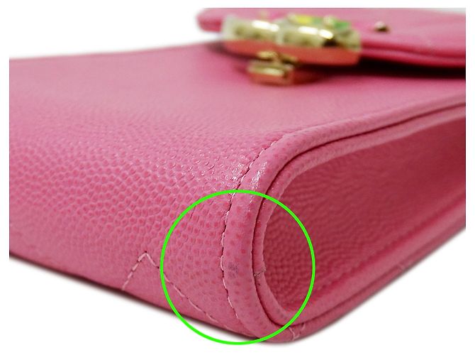 Borsa a mano Chanel Matelassé rosa - vista 9