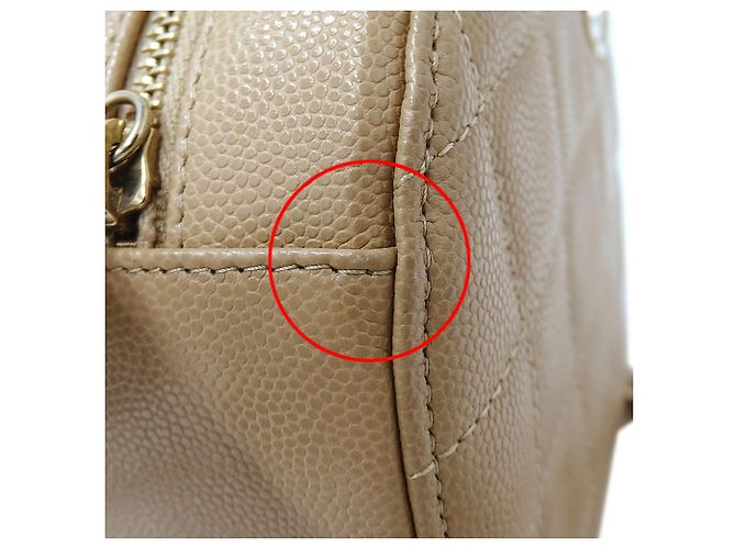 Borsa a mano Chanel Matelassé Beige - vista 11
