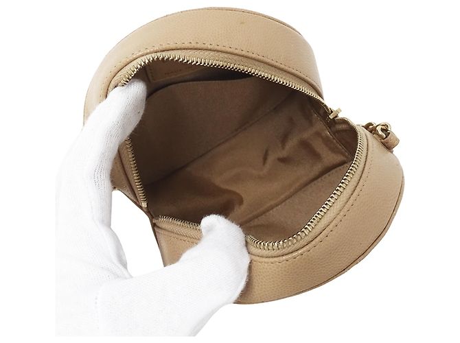 Borsa a mano Chanel Matelassé Beige - vista 5