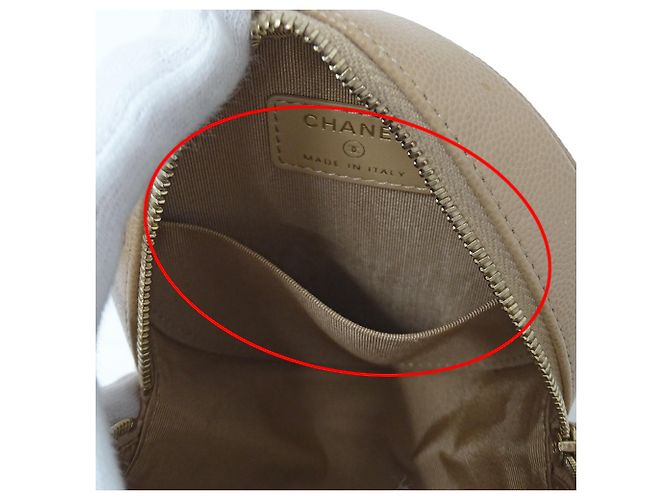 Borsa a mano Chanel Matelassé Beige - vista 8