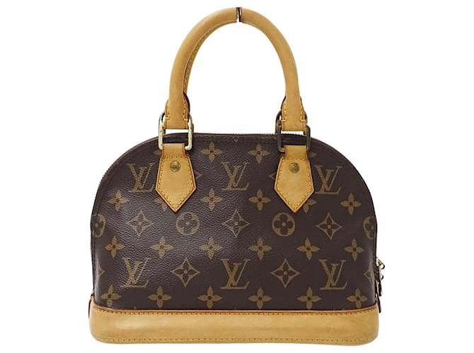 Borsa Alma BB Monogramma Louis Vuitton Marrone - vista 2