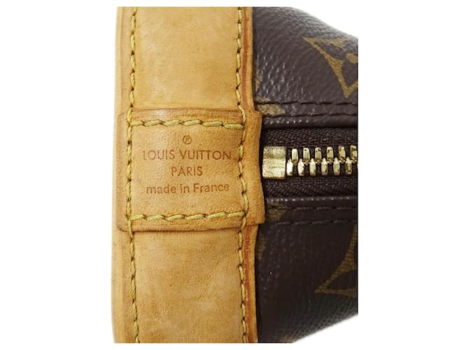 Borsa Alma BB Monogramma Louis Vuitton Marrone - vista 6