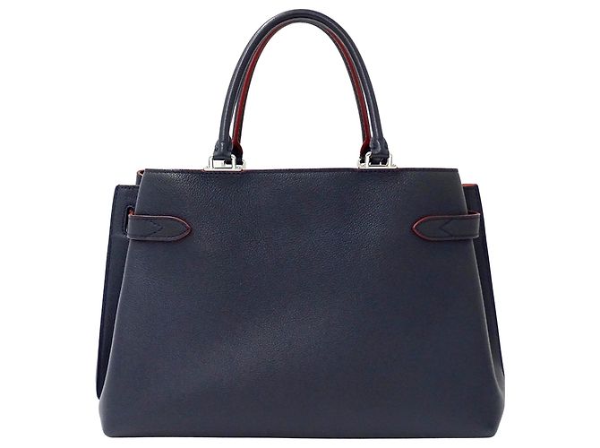 Sac à main Louis Vuitton pour femme en Marine Rouge Bleu Marine - vue 2