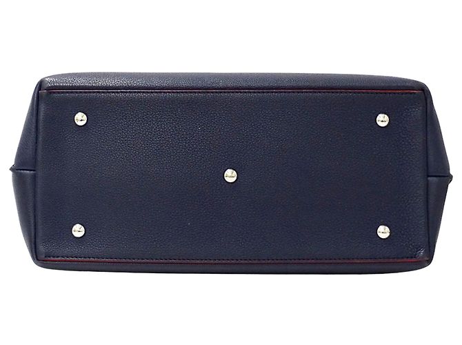 Sac à main Louis Vuitton pour femme en Marine Rouge Bleu Marine - vue 3