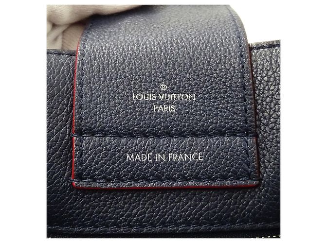 Sac à main Louis Vuitton pour femme en Marine Rouge Bleu Marine - vue 6