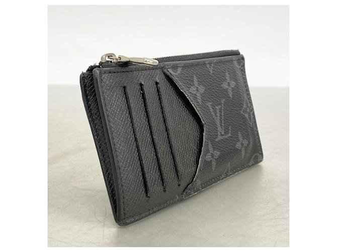 Münz-Kartenhalter Monogram Eclipse Louis Vuitton Schwarz - Ansicht 2