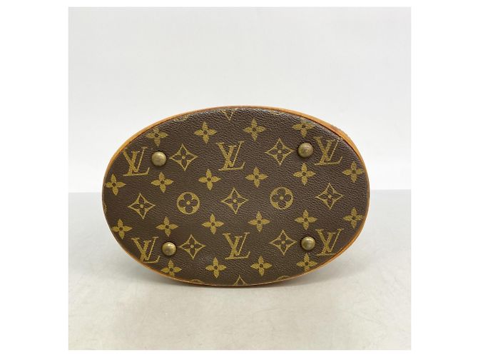 Borsa Tote Bucket PM Monogram Louis Vuitton Marrone - vista 3