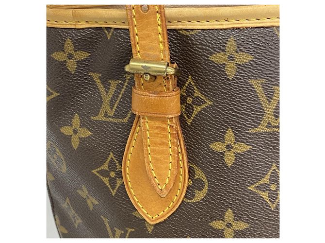 Borsa Tote Bucket PM Monogram Louis Vuitton Marrone - vista 7