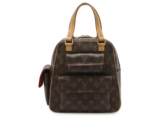 Borsa Louis Vuitton Monogram Excentrie Cité Marrone - vista 2
