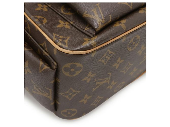 Borsa Louis Vuitton Monogram Excentrie Cité Marrone - vista 4