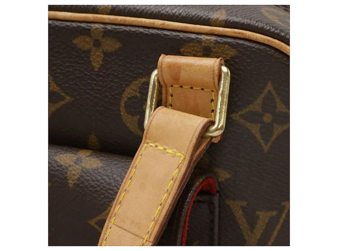 Borsa Louis Vuitton Monogram Excentrie Cité Marrone - vista 7