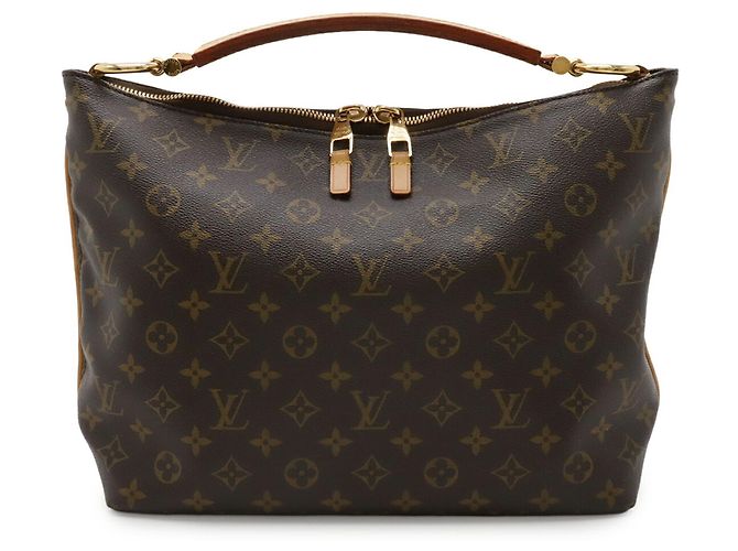Borsa a Spalla Suli PM Monogramma Louis Vuitton Marrone - vista 2