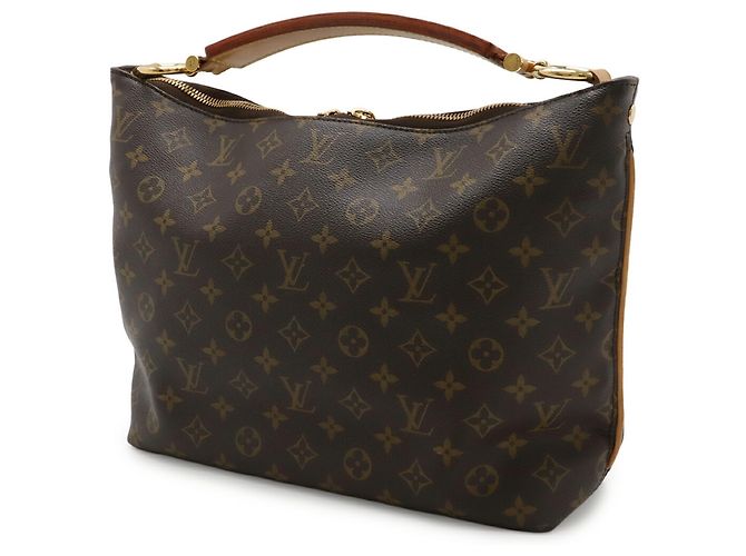 Borsa a Spalla Suli PM Monogramma Louis Vuitton Marrone - vista 3