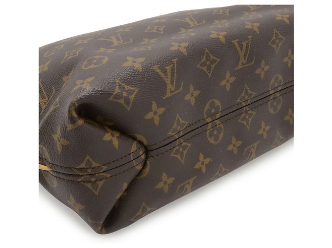 Borsa a Spalla Suli PM Monogramma Louis Vuitton Marrone - vista 4