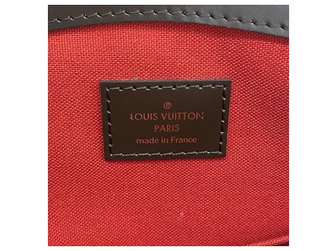 Borsa Louis Vuitton Damier Verona PM N41117 Ebano Damier ebene - vista 5