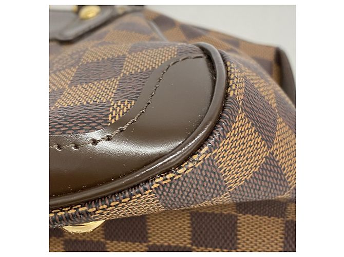 Borsa Louis Vuitton Damier Verona PM N41117 Ebano Damier ebene - vista 6