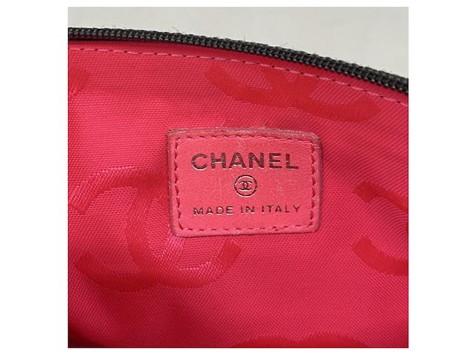 Chanel Cambon Lammleder Tasche Schwarz - Ansicht 5