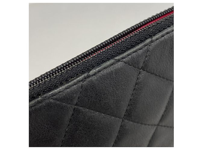 Chanel Cambon Lammleder Tasche Schwarz - Ansicht 9