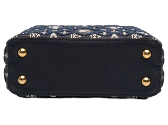 Louis Vuitton Blu Monogramma Dal 1854 Capucines BB Blu navy - vista 3