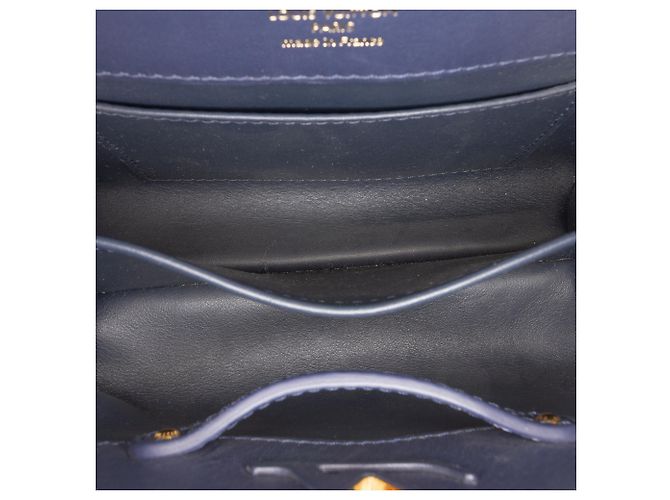 Louis Vuitton Blu Monogramma Dal 1854 Capucines BB Blu navy - vista 4
