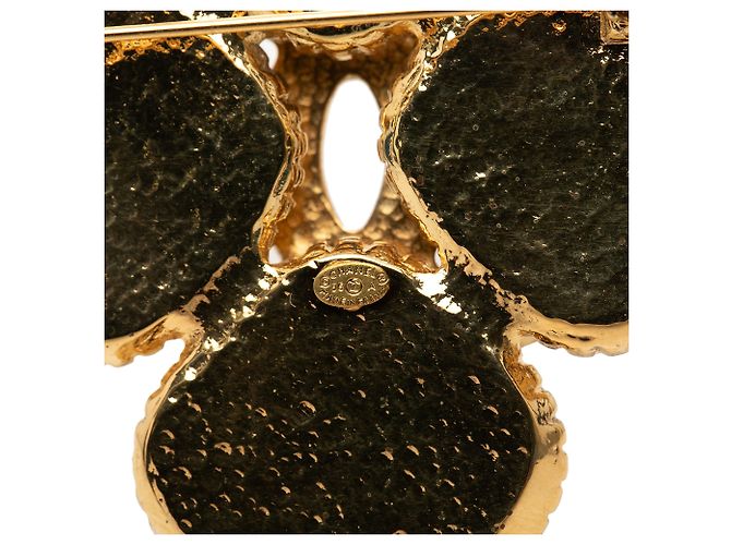 Spilla Fiore Coco in Oro Placcato Chanel D'oro - vista 3