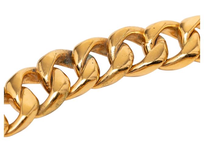 Kette mit Charm in Form einer vergoldeten Parfümflasche von Chanel Golden - Ansicht 4