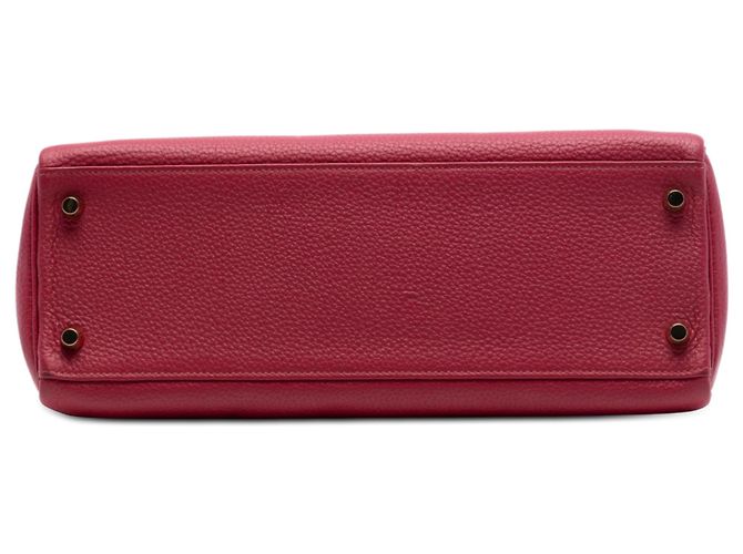 Hermès Rojo Togo Kelly II Retourne 32 Roja - vista 3