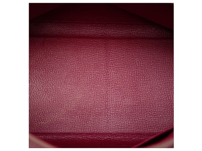 Hermès Rojo Togo Kelly II Retourne 32 Roja - vista 4