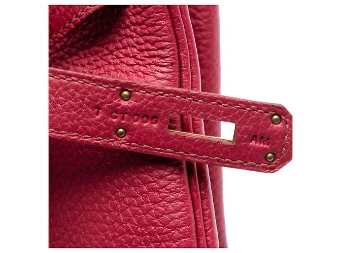 Hermès Rojo Togo Kelly II Retourne 32 Roja - vista 6