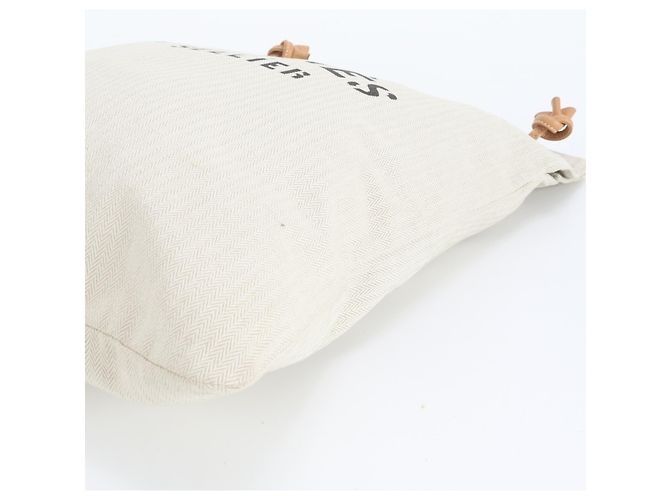Borsa a Spalla in Pelle e Tela Aline GM di Hermès Beige - vista 4