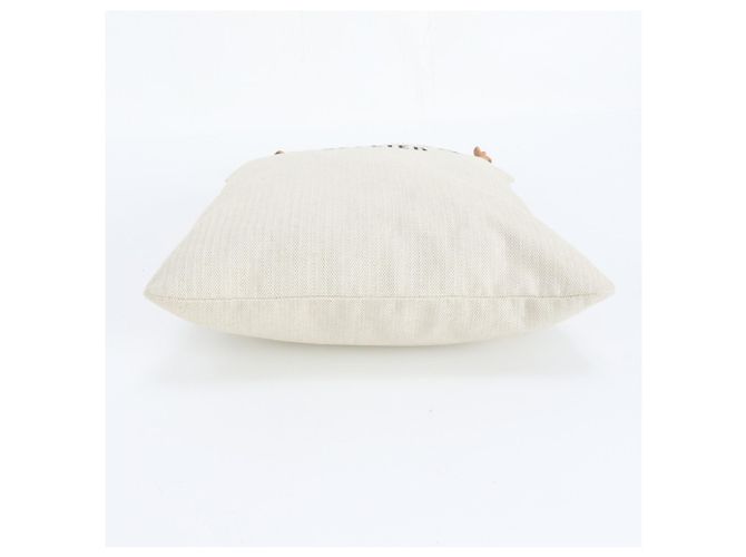Borsa a Spalla in Pelle e Tela Aline GM di Hermès Beige - vista 5