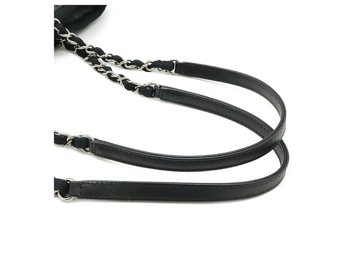 Chanel Deauville Tote Bag Braun Schwarz - Ansicht 5