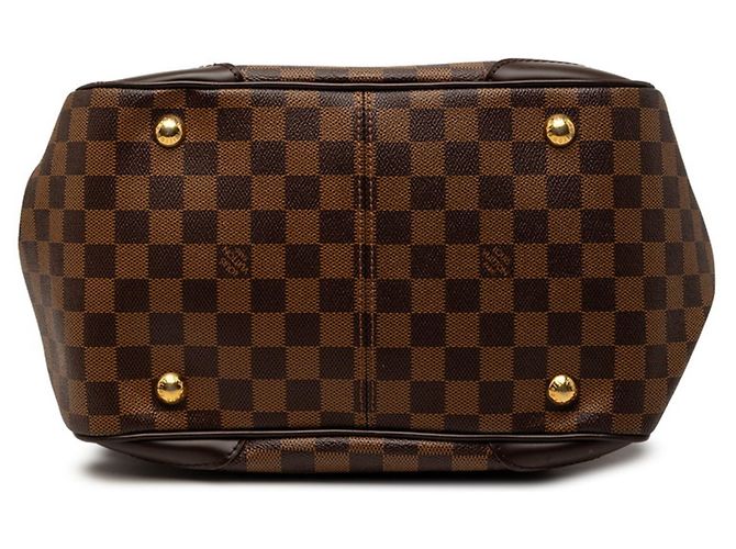 Louis Vuitton Damier Verona MM Handtasche Braun - Ansicht 3