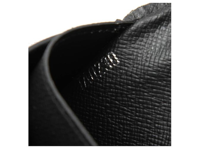 Portafoglio Lungo Brazza Monogram Eclipse Louis Vuitton Marrone Nero - vista 7