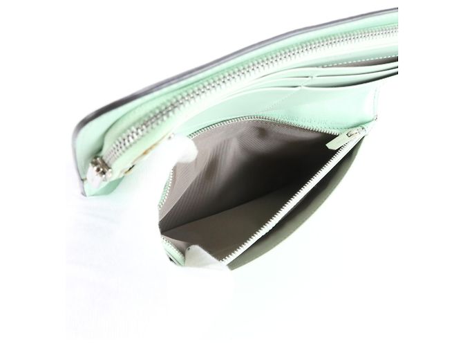 Cartera larga de cuero con logo B de Bally - vista 5