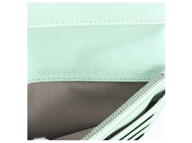 Cartera larga de cuero con logo B de Bally - vista 7