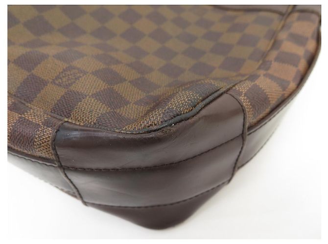 BORSA LOUIS VUITTON ABBESSES M45257 IN CANVAS DAMIER EBENE Marrone - vista 15