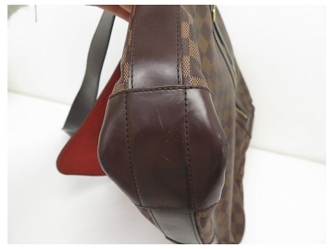 BORSA LOUIS VUITTON ABBESSES M45257 IN CANVAS DAMIER EBENE Marrone - vista 16