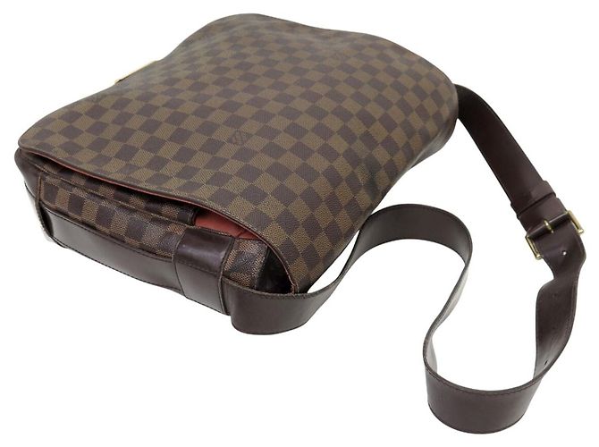 BORSA LOUIS VUITTON ABBESSES M45257 IN CANVAS DAMIER EBENE Marrone - vista 4