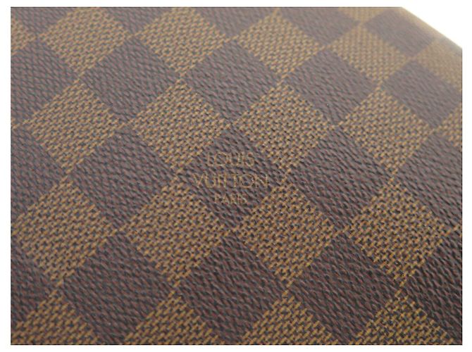 BORSA LOUIS VUITTON ABBESSES M45257 IN CANVAS DAMIER EBENE Marrone - vista 6