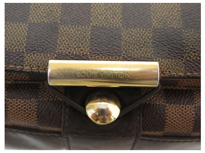 BORSA LOUIS VUITTON ABBESSES M45257 IN CANVAS DAMIER EBENE Marrone - vista 7