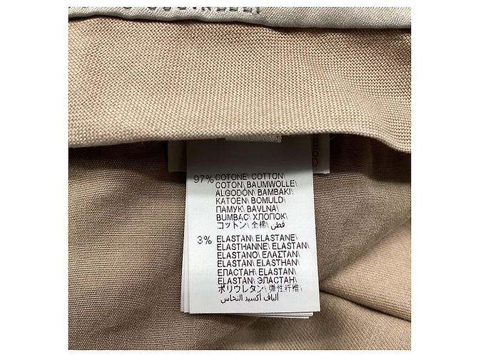 Jeans slim-fit a vita bassa in cotone beige Brunello Cucinelli - vista 5