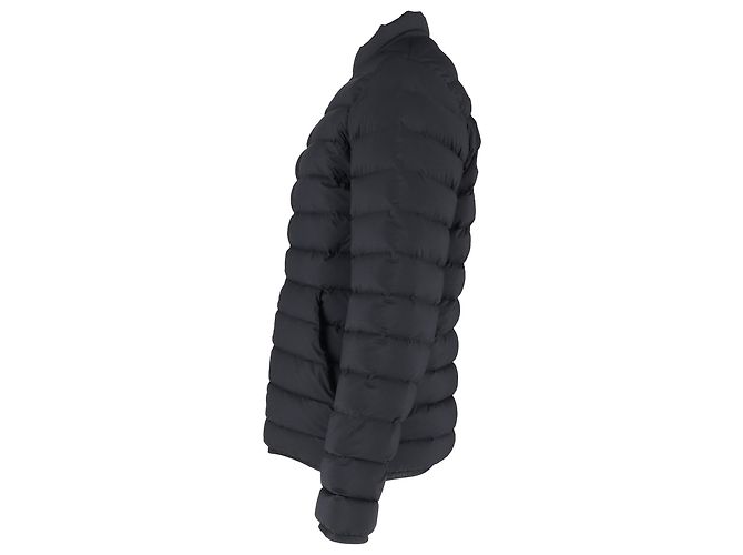 Giacca Puffer in Nylon Nero con Stampa Logo Givenchy - vista 2