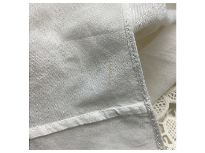 Vestido Midi Leona en Lino Blanco Ulla Johnson Crudo - vista 5