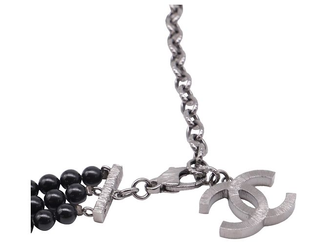 Timeless Collana multi-strato in perle finte multicolori di Chanel Multicolore - vista 3