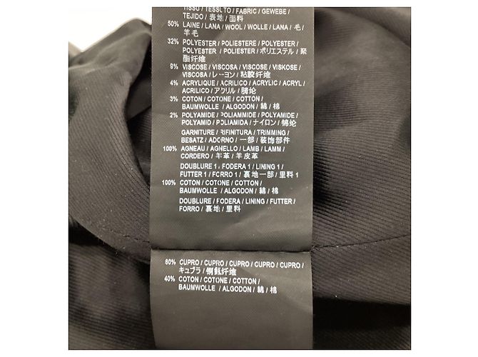 Saint Laurent Leopard-Print Belted Coat in Grey Wool - view 5