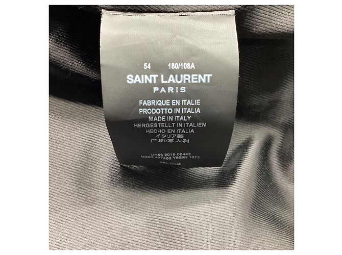 Saint Laurent Leopard-Print Belted Coat in Grey Wool - view 7