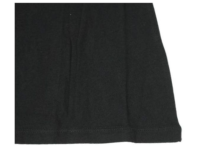 Autre Marque Camiseta de algodón U de cuello sólido de White Label por Noblesse Oblige Negro - vista 6